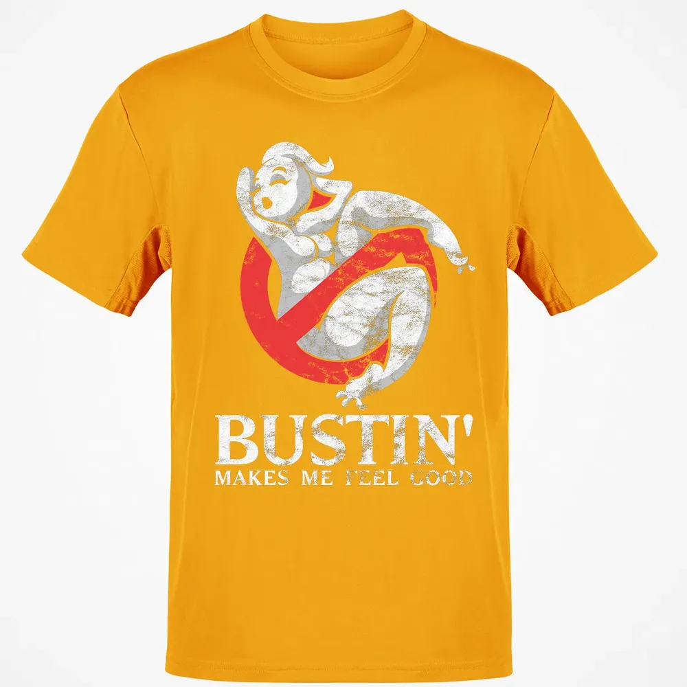 Busting Makes Me Feel Good Classic Unisex T-Shirt - 5
