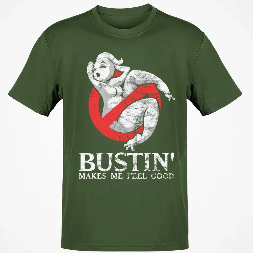 Busting Makes Me Feel Good Classic Unisex T-Shirt - 7