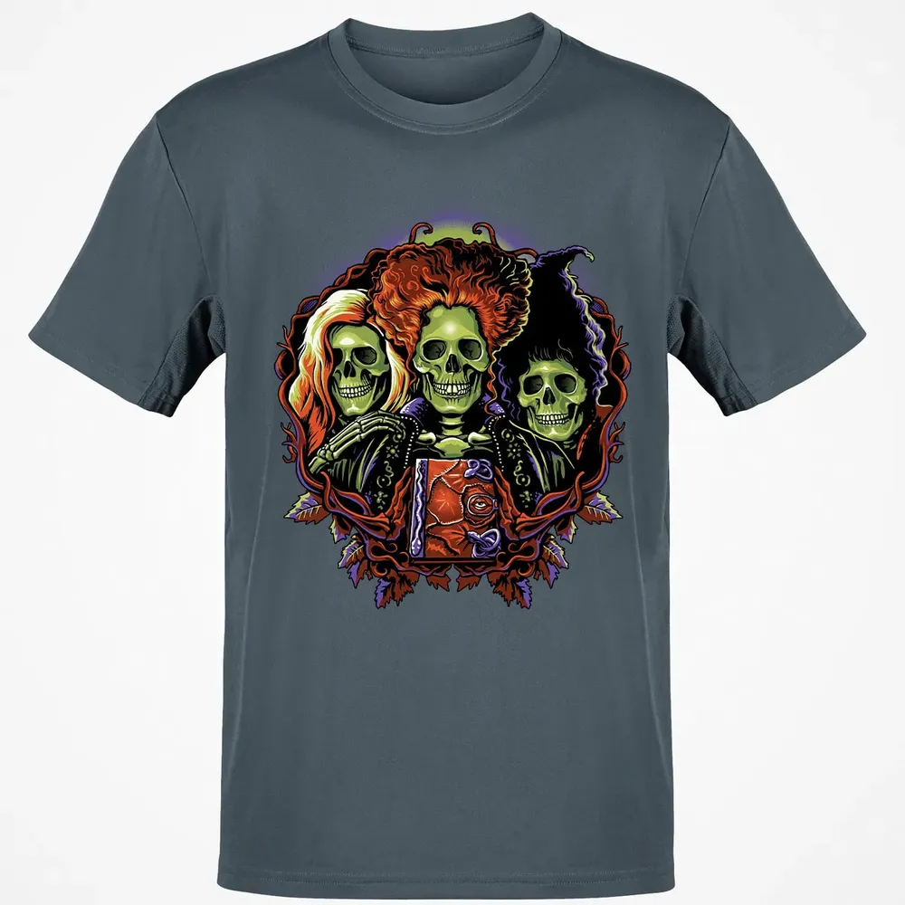 Sisters Skull Classic Unisex T-Shirt - 4