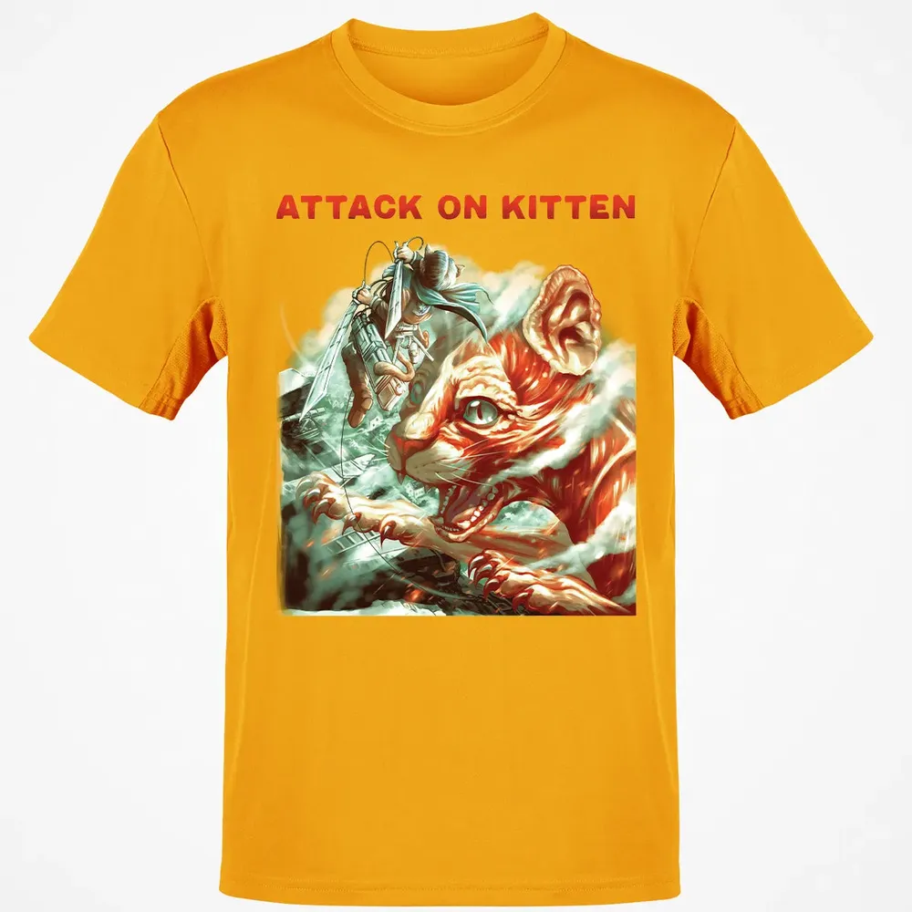 Attatck On Kitten Classic Unisex T-Shirt - 5