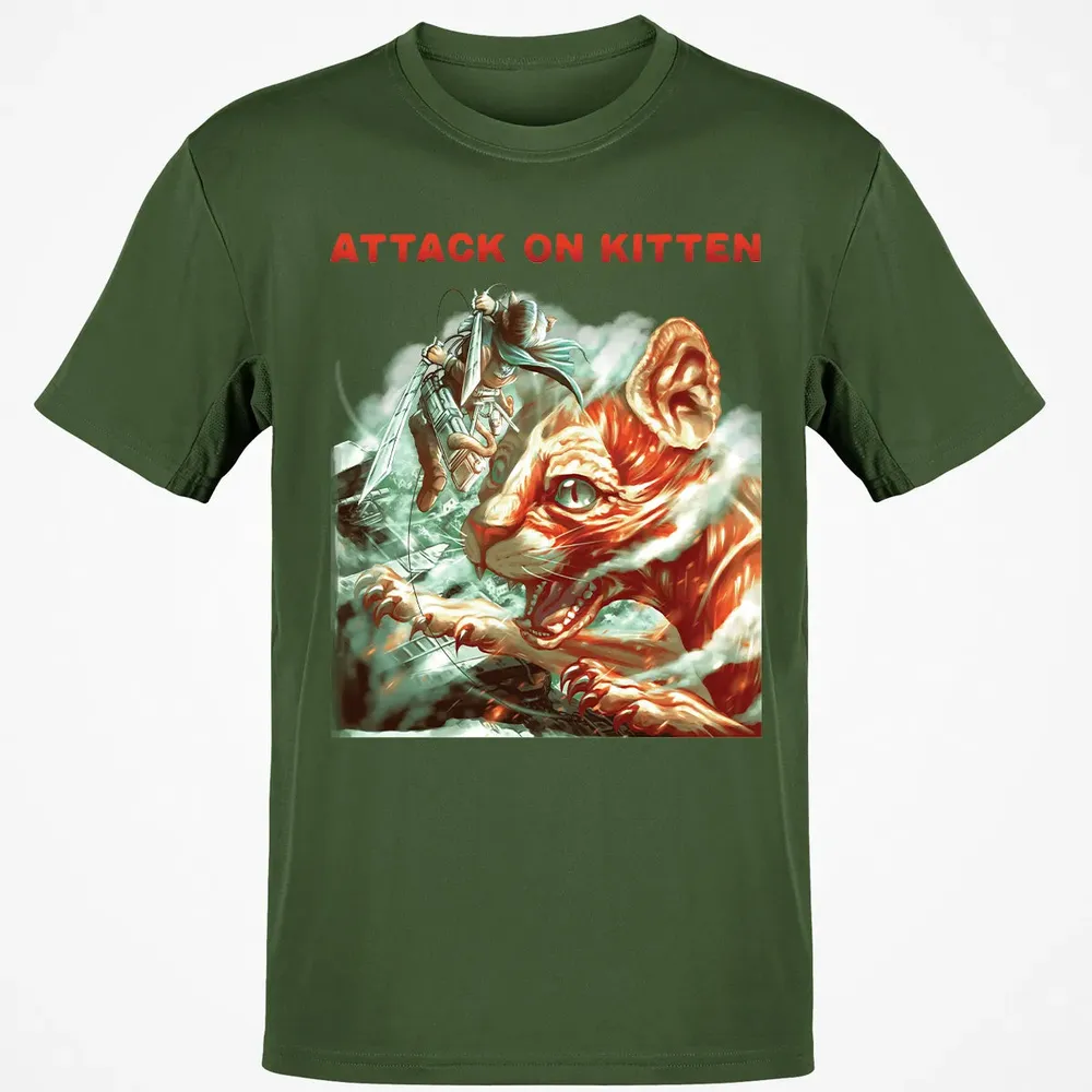 Attatck On Kitten Classic Unisex T-Shirt - 7