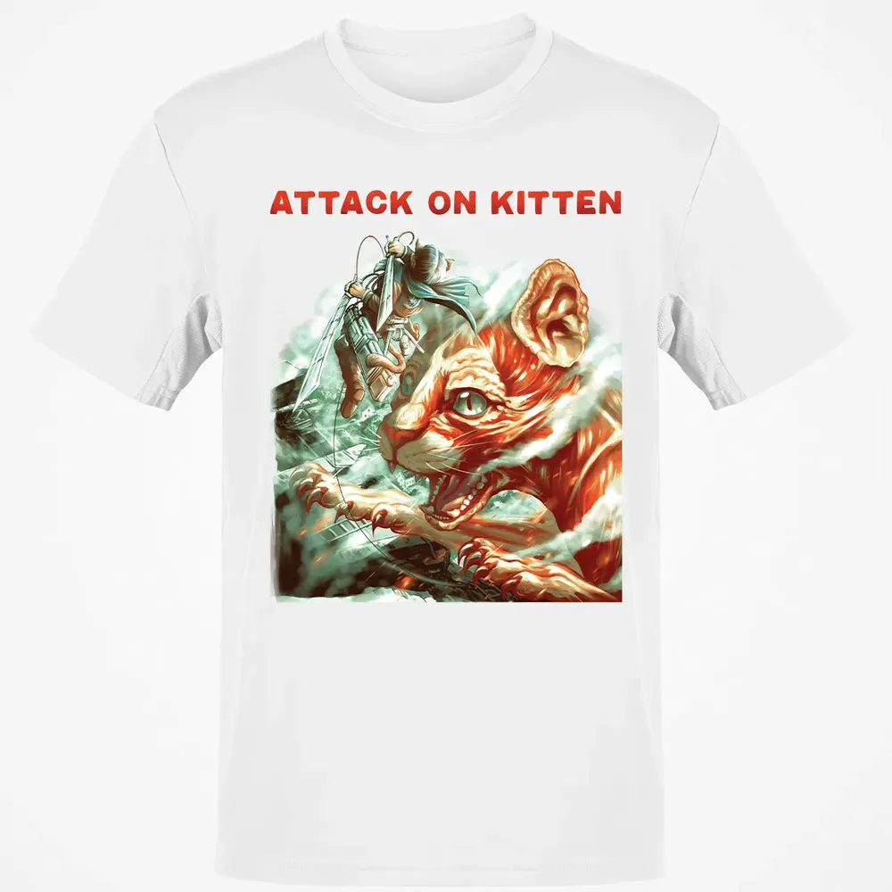 Attatck On Kitten Classic Unisex T-Shirt - 13