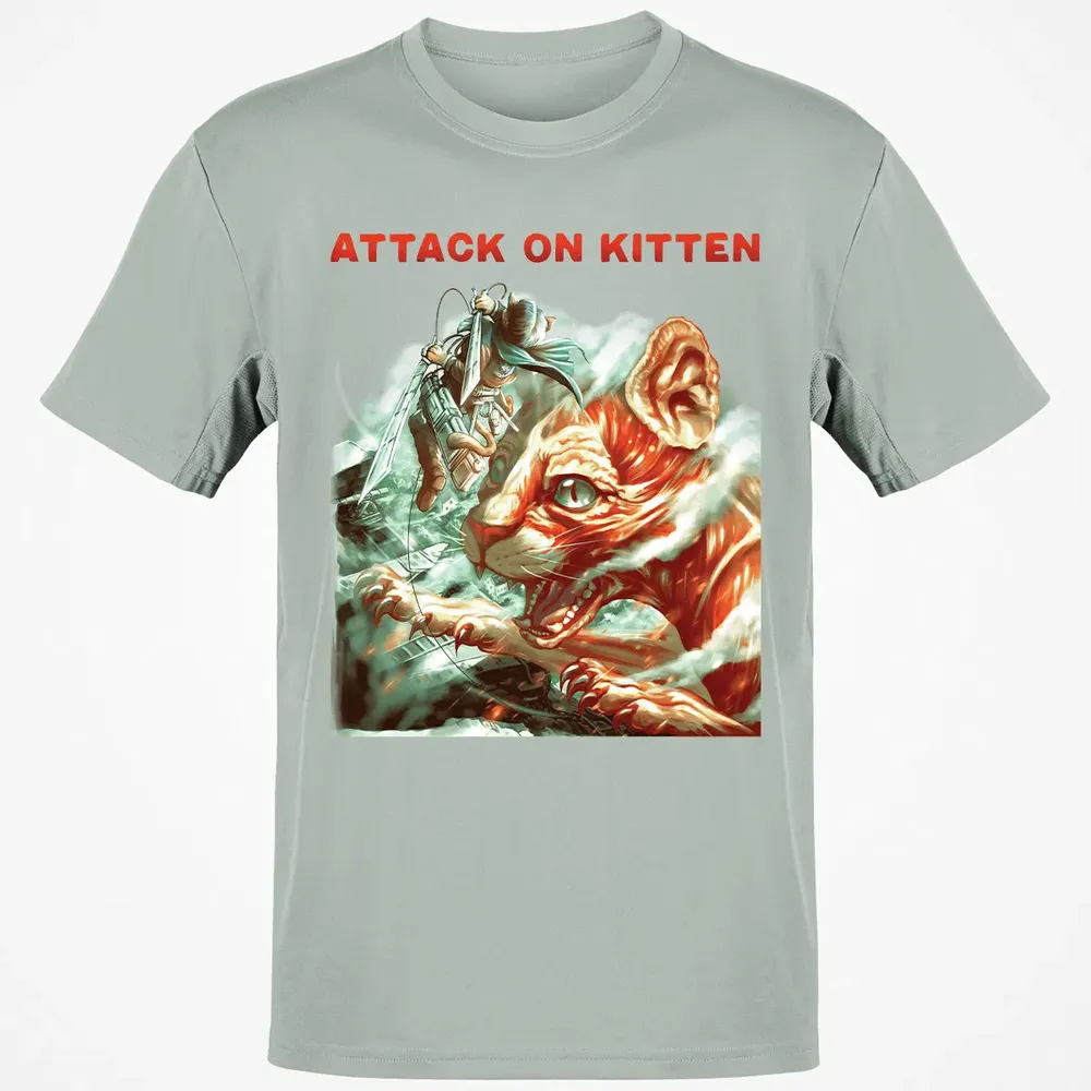 Attatck On Kitten Classic Unisex T-Shirt - 3