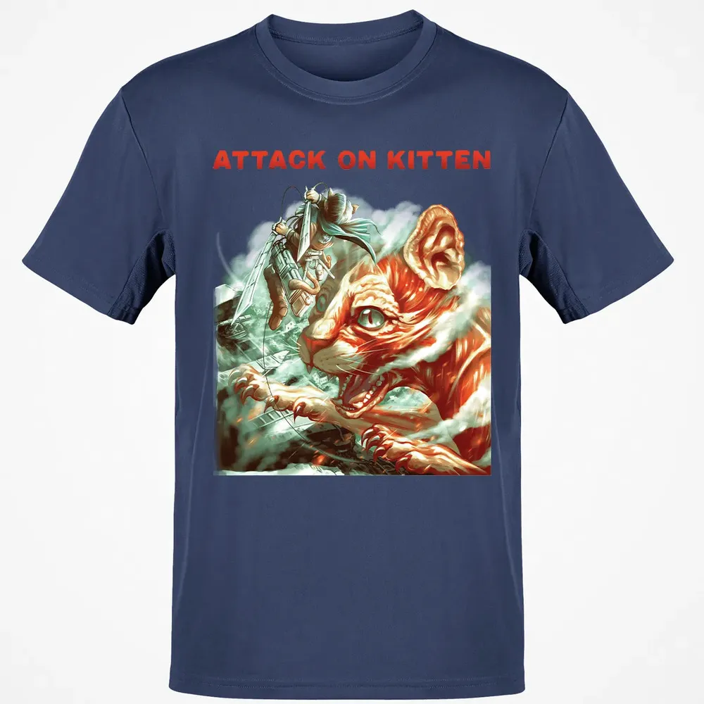 Attatck On Kitten Classic Unisex T-Shirt - 8