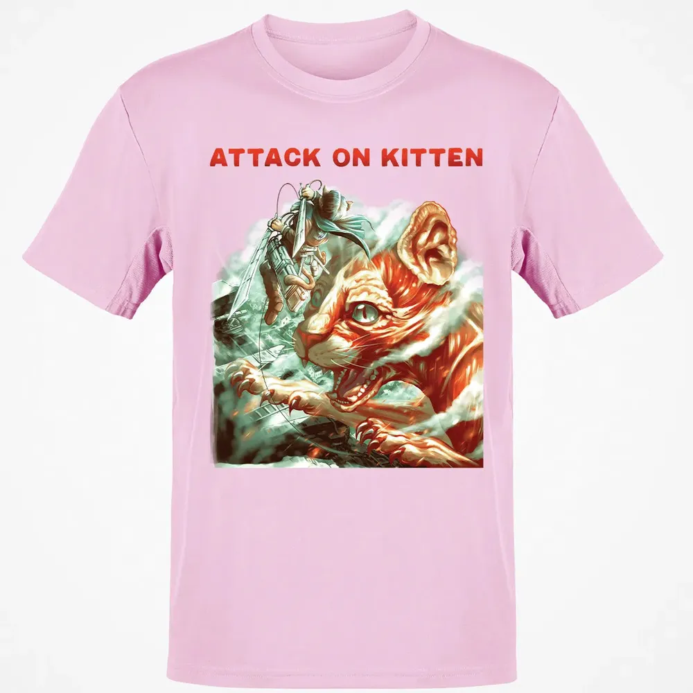 Attatck On Kitten Classic Unisex T-Shirt - 6
