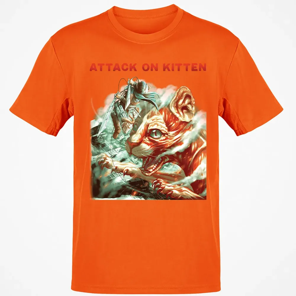Attatck On Kitten Classic Unisex T-Shirt - 9