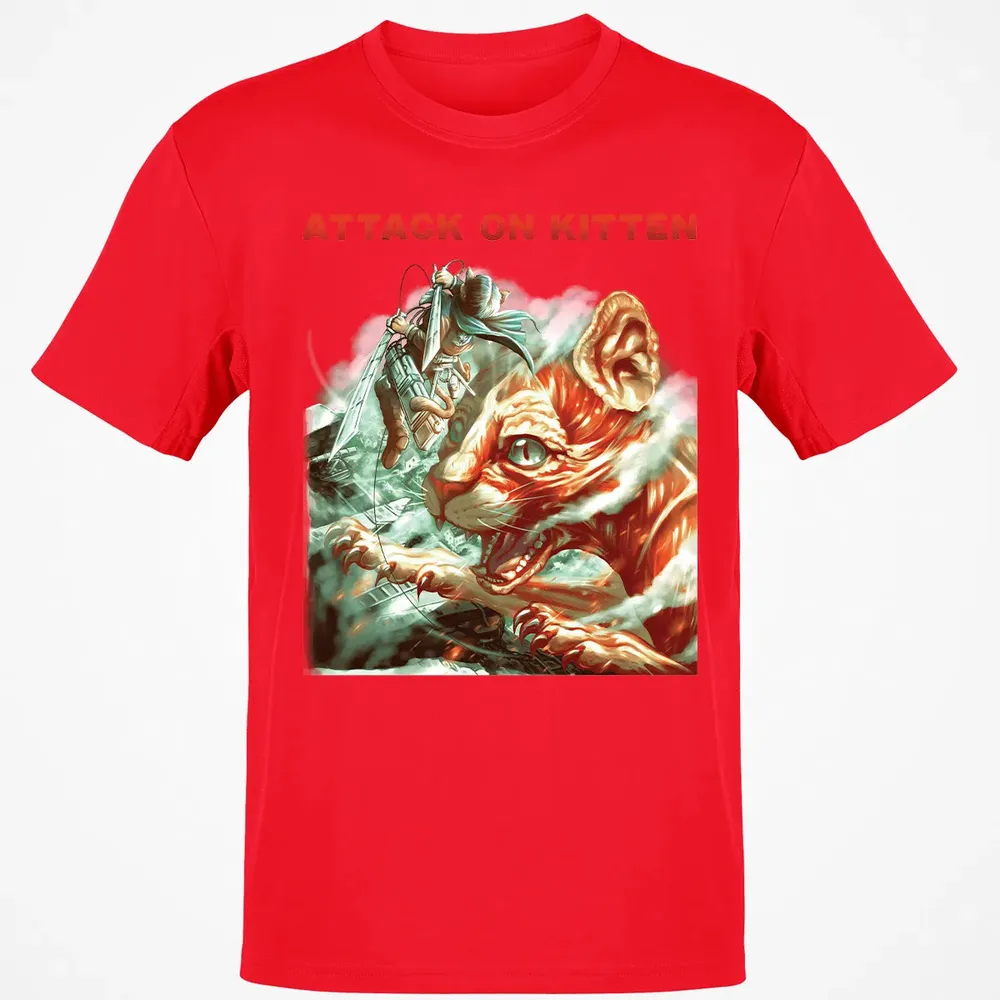 Attatck On Kitten Classic Unisex T-Shirt - 11