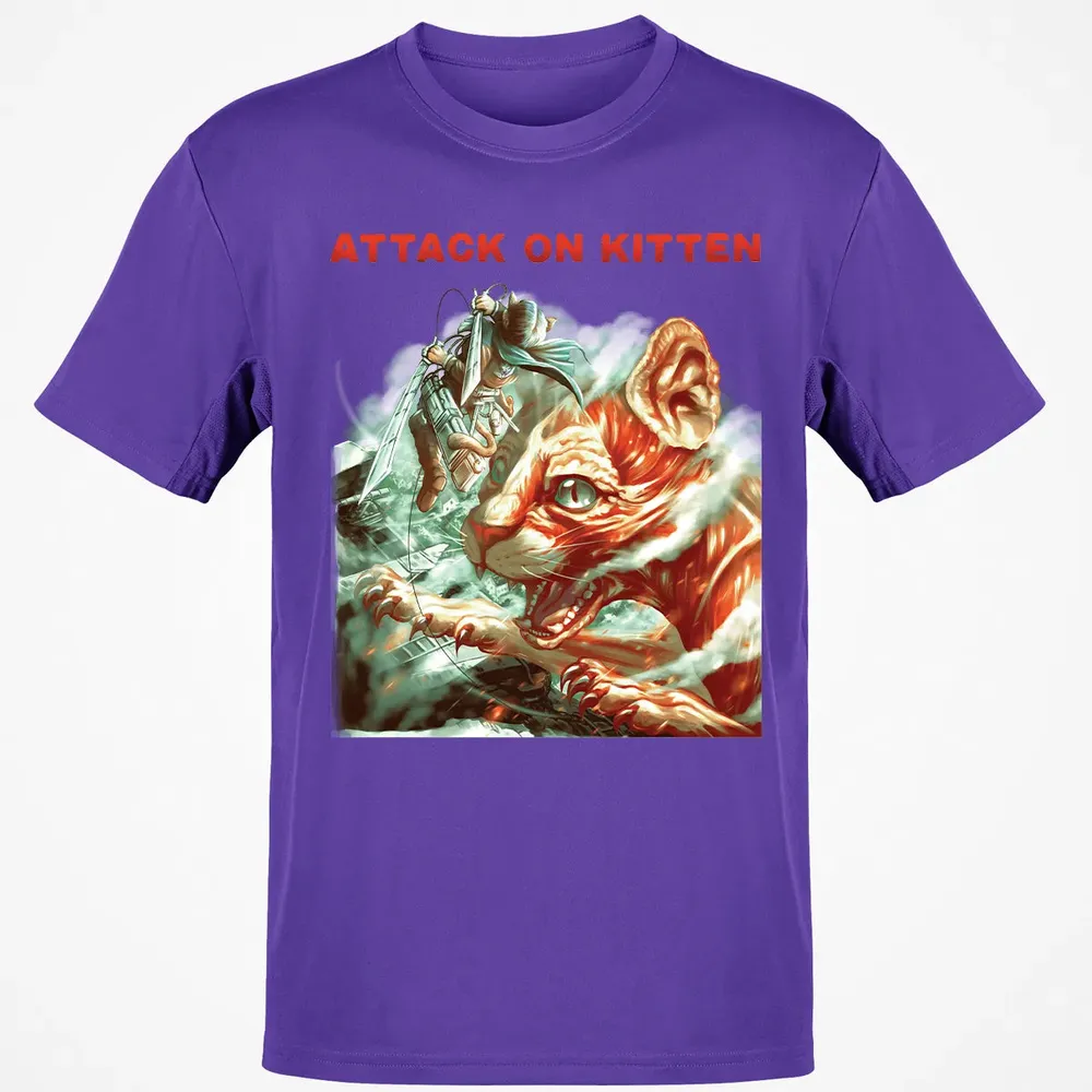 Attatck On Kitten Classic Unisex T-Shirt - 10