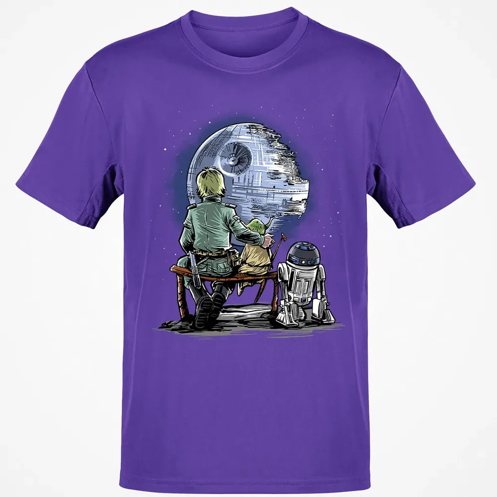 Master and Apprentice Gazing at the â€œMoonâ€ Classic Unisex T-Shirt - 10