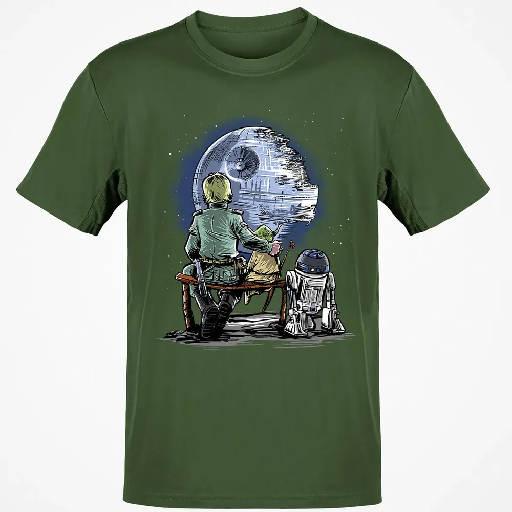 Master and Apprentice Gazing at the â€œMoonâ€ Classic Unisex T-Shirt - 7