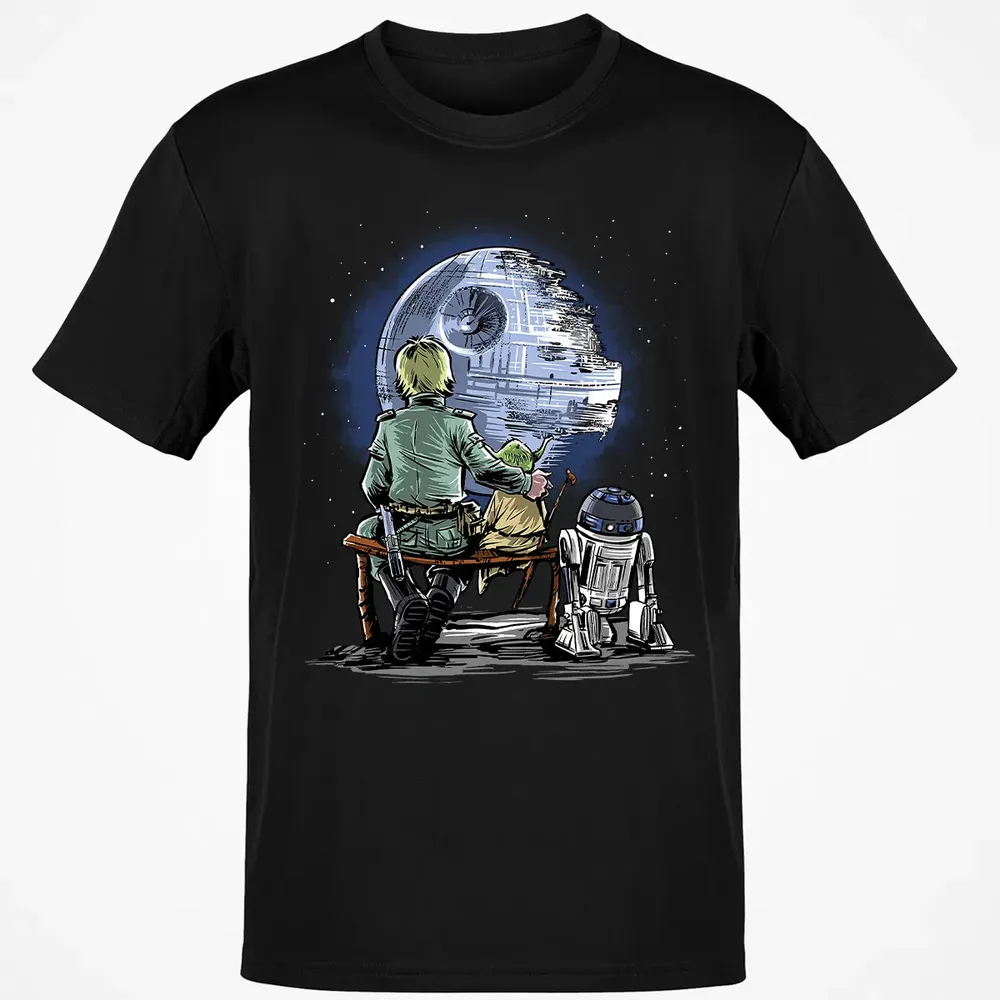 Master and Apprentice Gazing at the â€œMoonâ€ Classic Unisex T-Shirt - 2