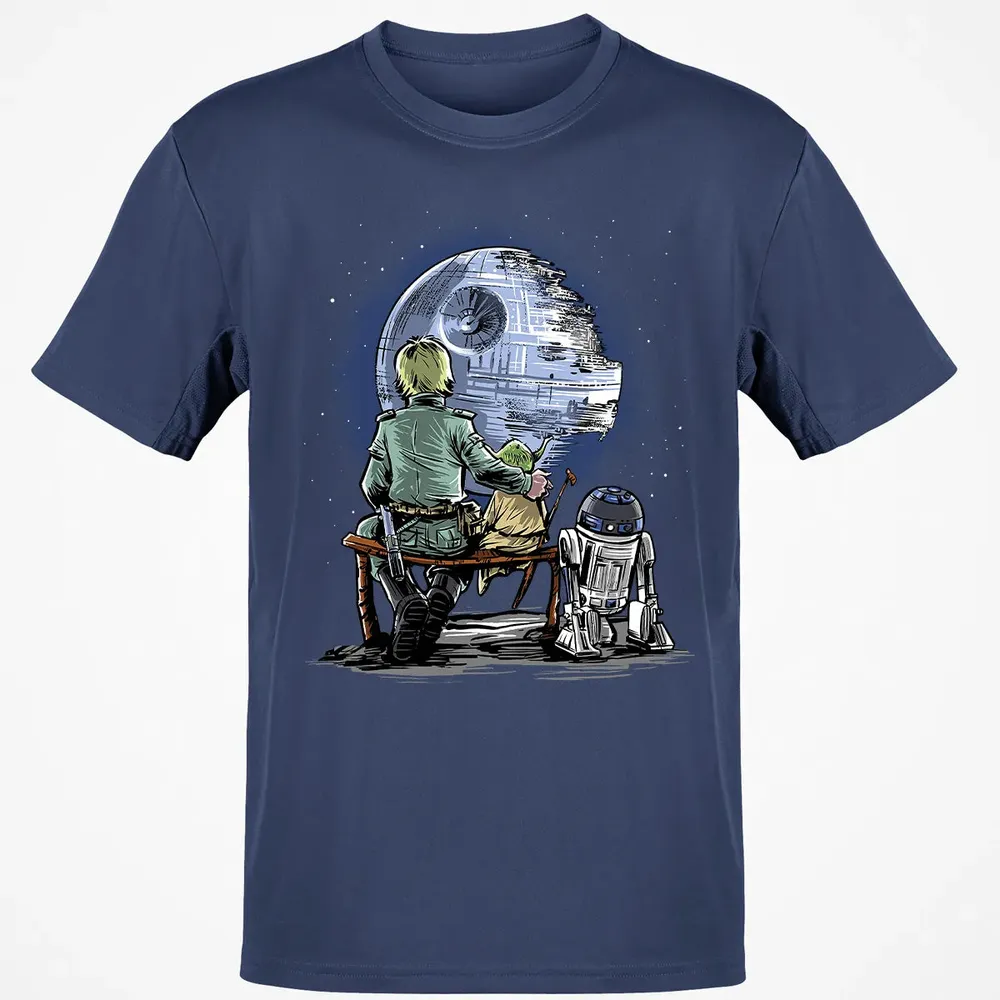 Master and Apprentice Gazing at the â€œMoonâ€ Classic Unisex T-Shirt - 8