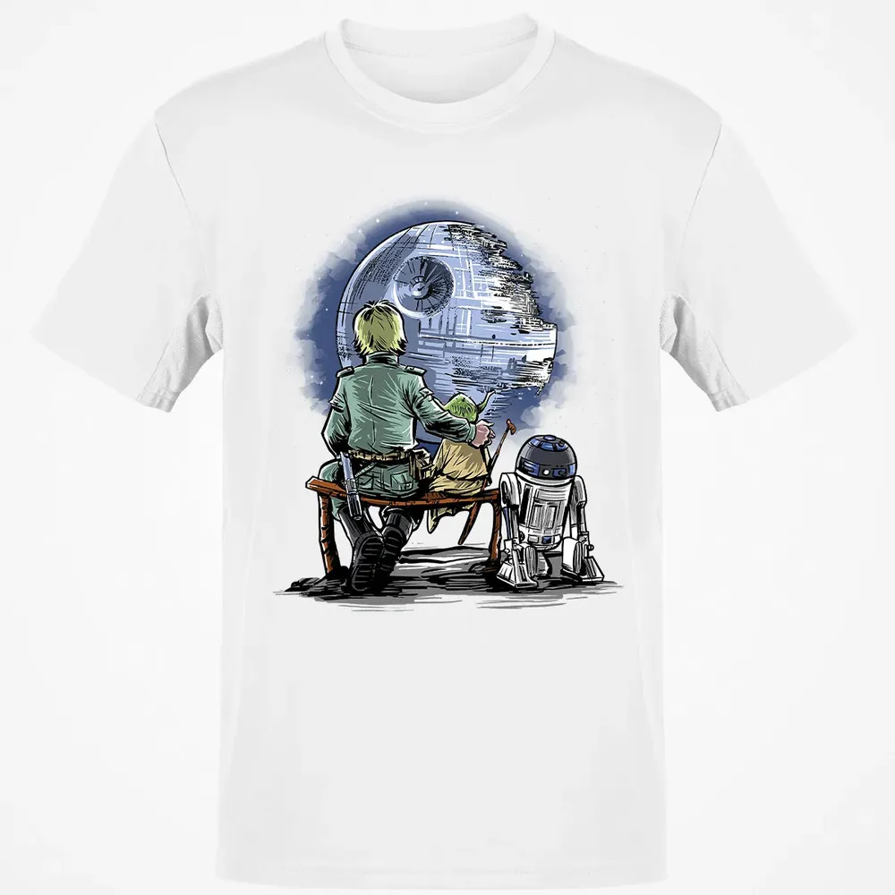 Master and Apprentice Gazing at the â€œMoonâ€ Classic Unisex T-Shirt - 13