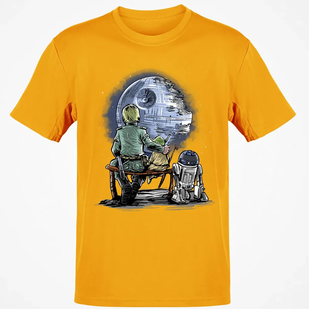 Master and Apprentice Gazing at the â€œMoonâ€ Classic Unisex T-Shirt - 5