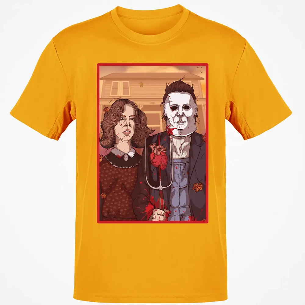 Haddonfield Gothic Classic Unisex T-Shirt - 5