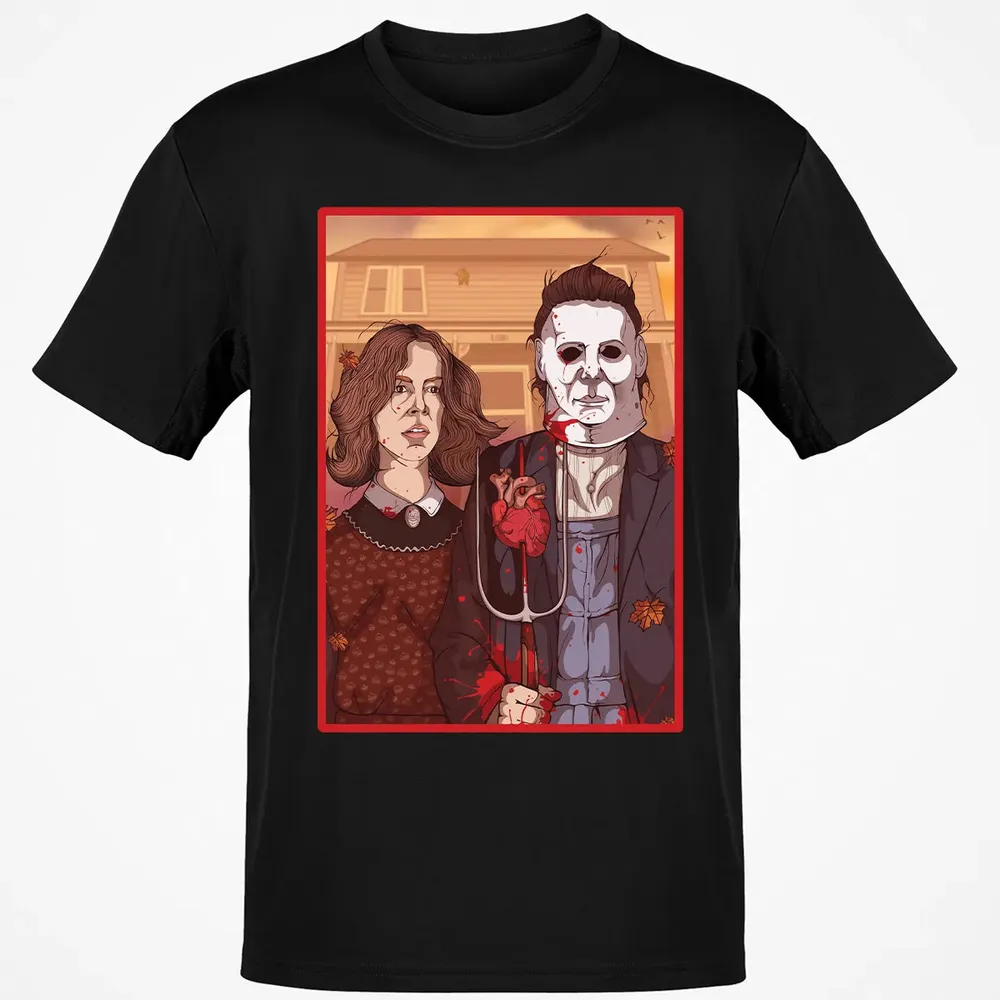 Haddonfield Gothic Classic Unisex T-Shirt - 2
