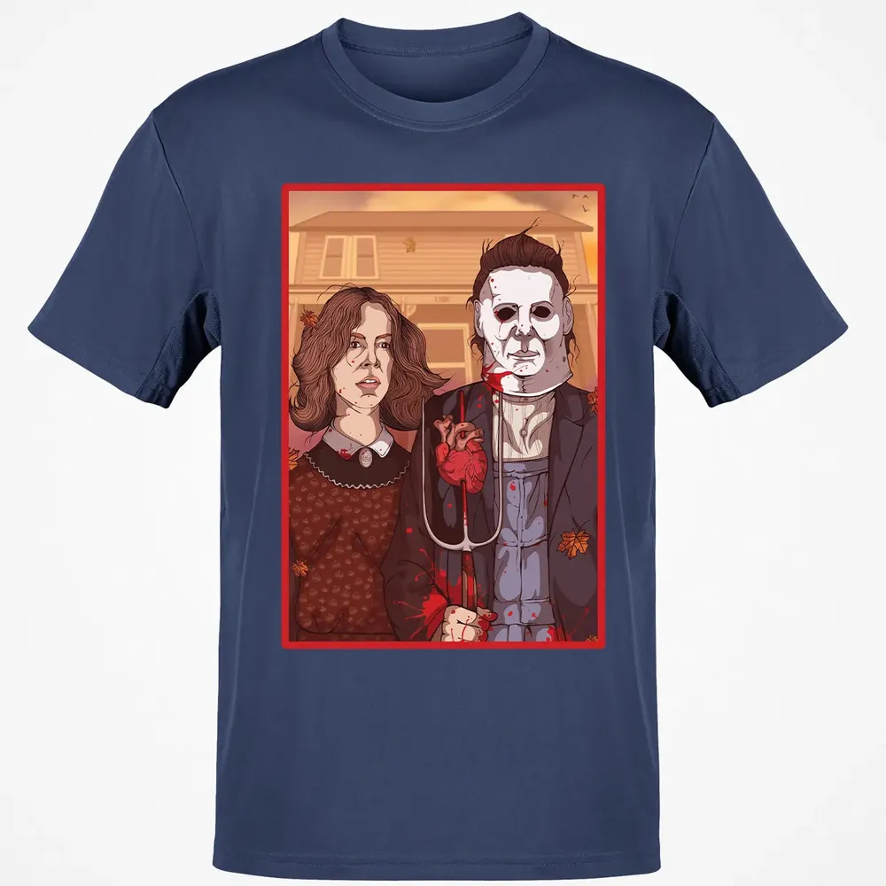 Haddonfield Gothic Classic Unisex T-Shirt - 8