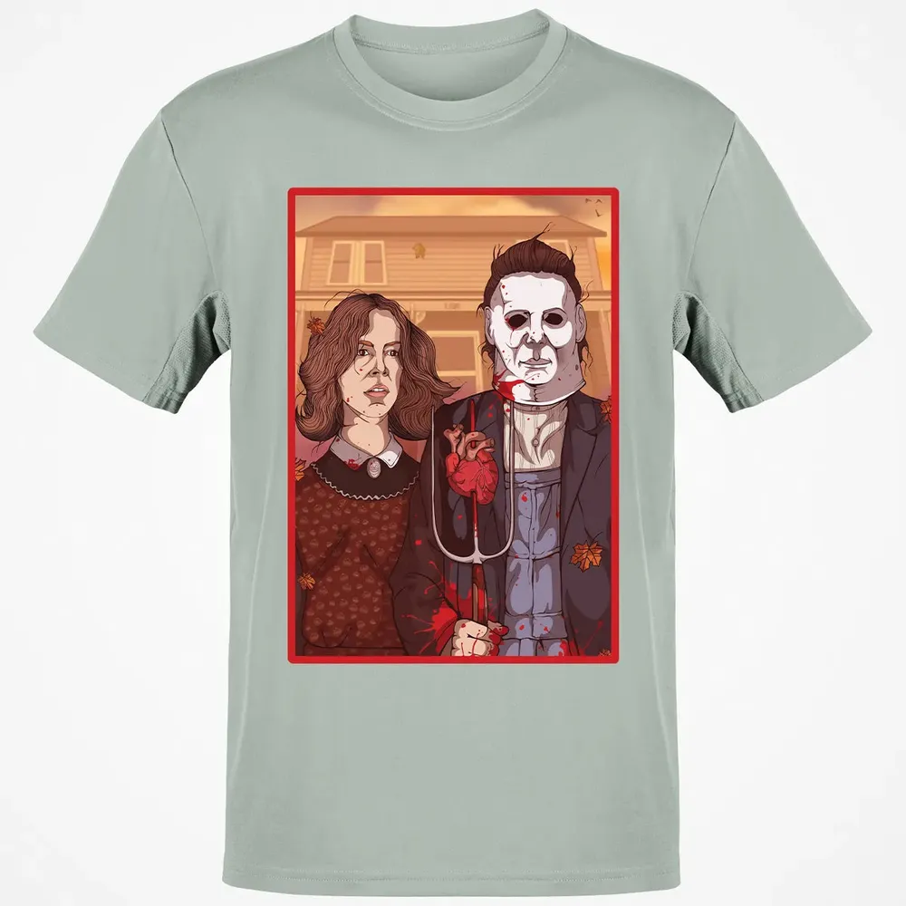 Haddonfield Gothic Classic Unisex T-Shirt - 3