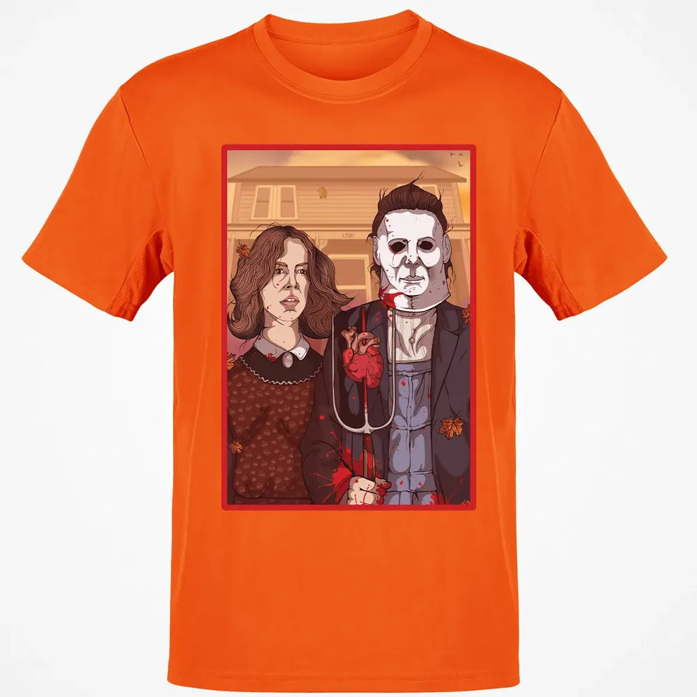 Haddonfield Gothic Classic Unisex T-Shirt - 9
