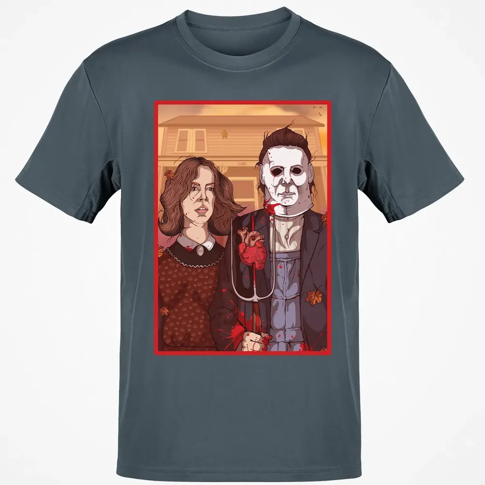 Haddonfield Gothic Classic Unisex T-Shirt - 4