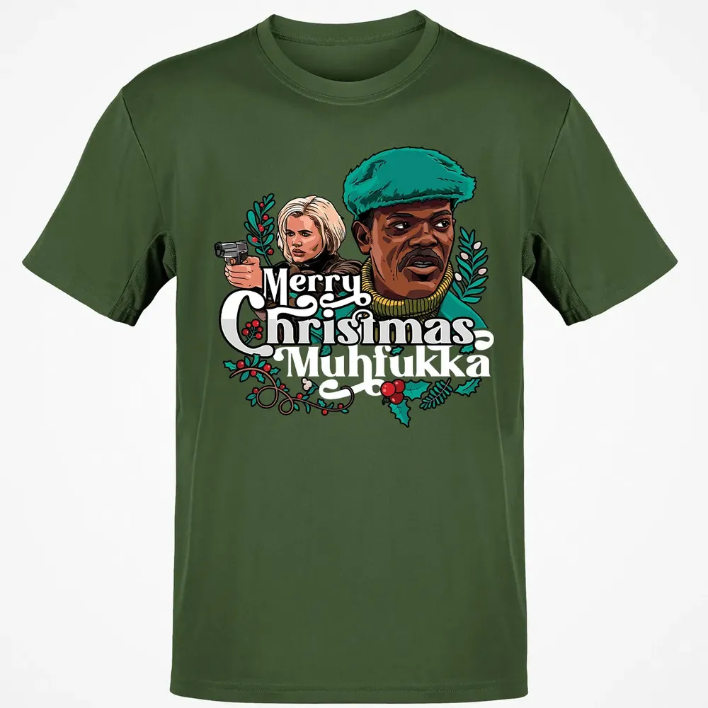 Merry Xmas Muhfukka Classic Unisex T-Shirt - 7