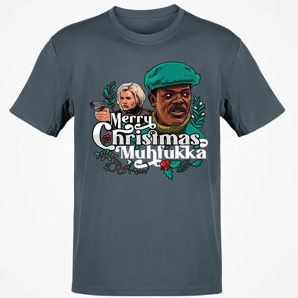 Merry Xmas Muhfukka Classic Unisex T-Shirt - 4