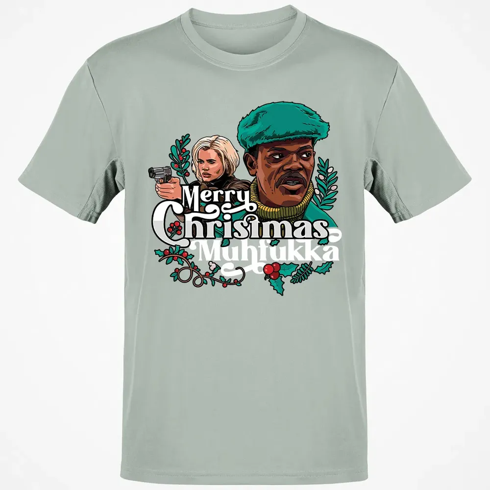 Merry Xmas Muhfukka Classic Unisex T-Shirt - 3