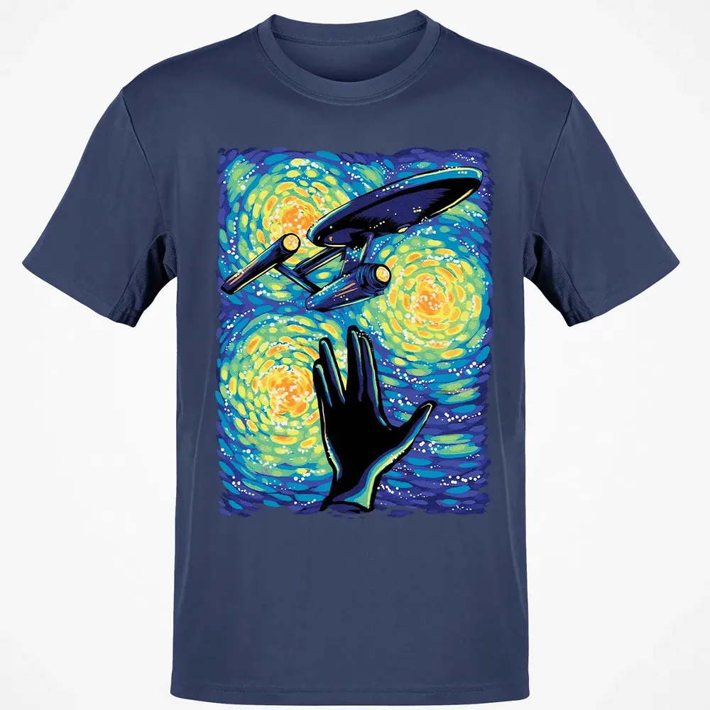 Starry Trek Classic Unisex T-Shirt - 8