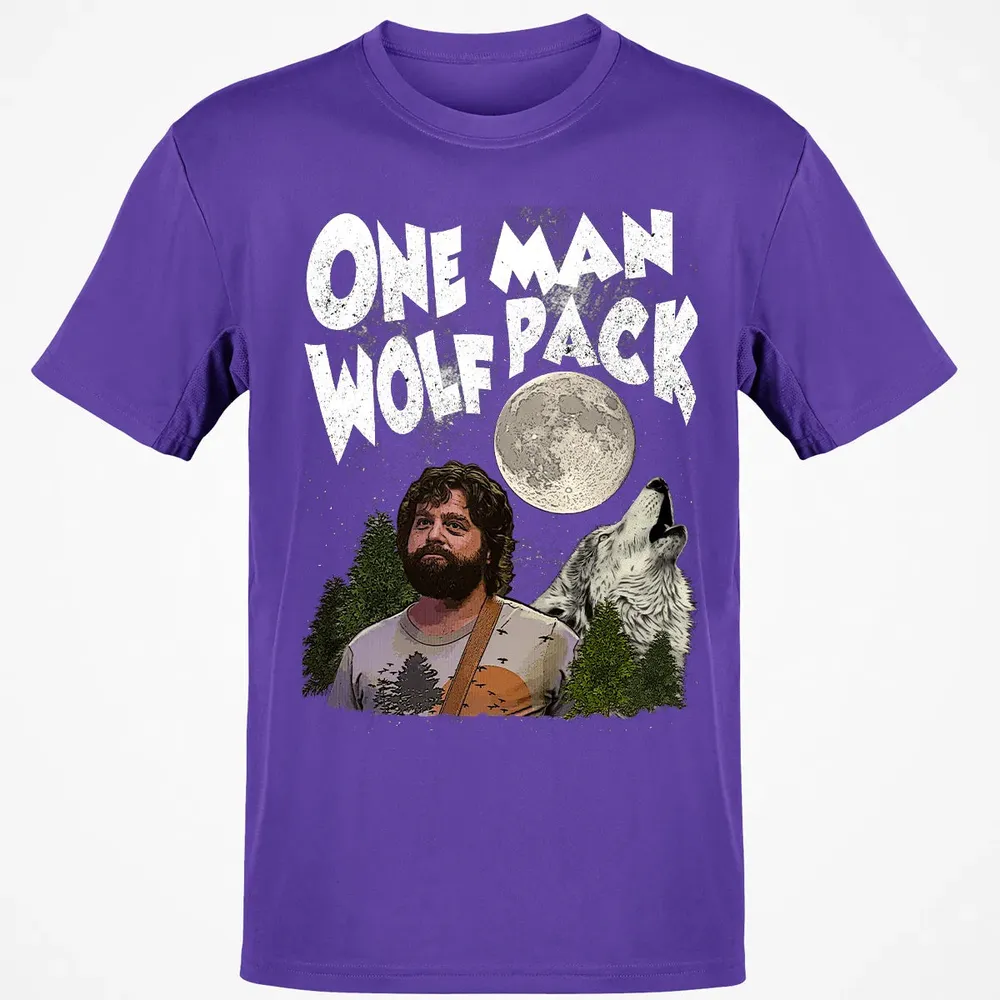 One Man Wolf Pack Classic Unisex T-Shirt - 10