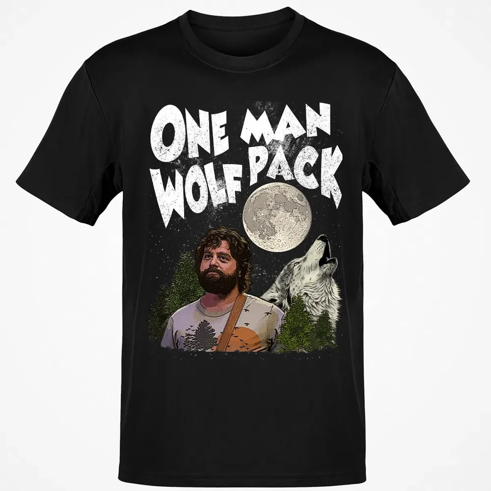 One Man Wolf Pack Classic Unisex T-Shirt - 2
