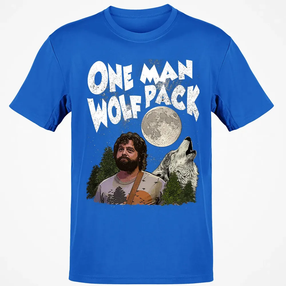 One Man Wolf Pack Classic Unisex T-Shirt - 12