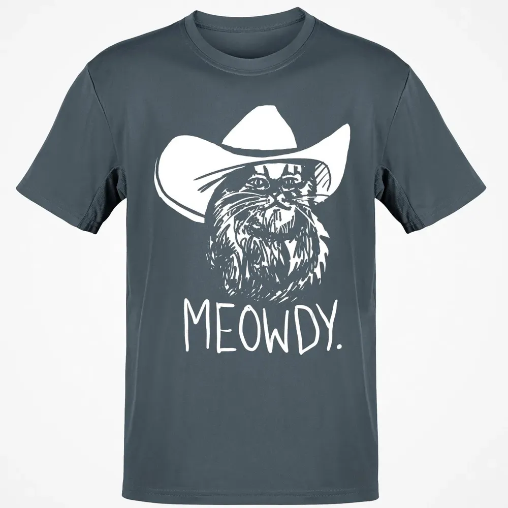 Meowdy Texas Cat Meme Classic Unisex T-Shirt - 4