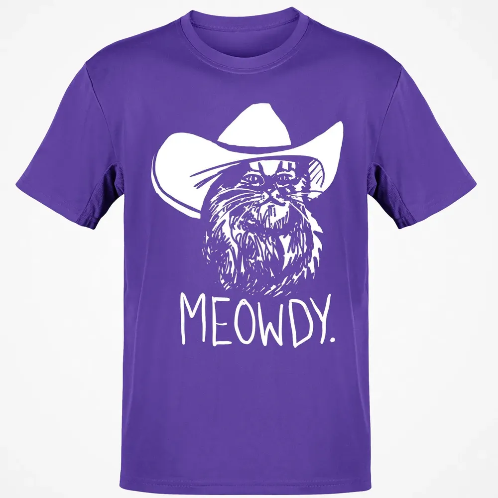 Meowdy Texas Cat Meme Classic Unisex T-Shirt - 10