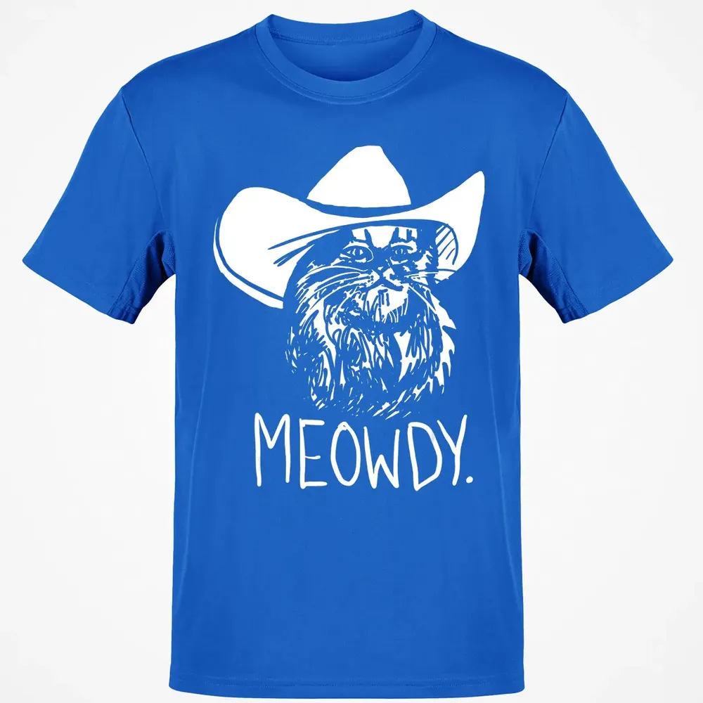 Meowdy Texas Cat Meme Classic Unisex T-Shirt - 12