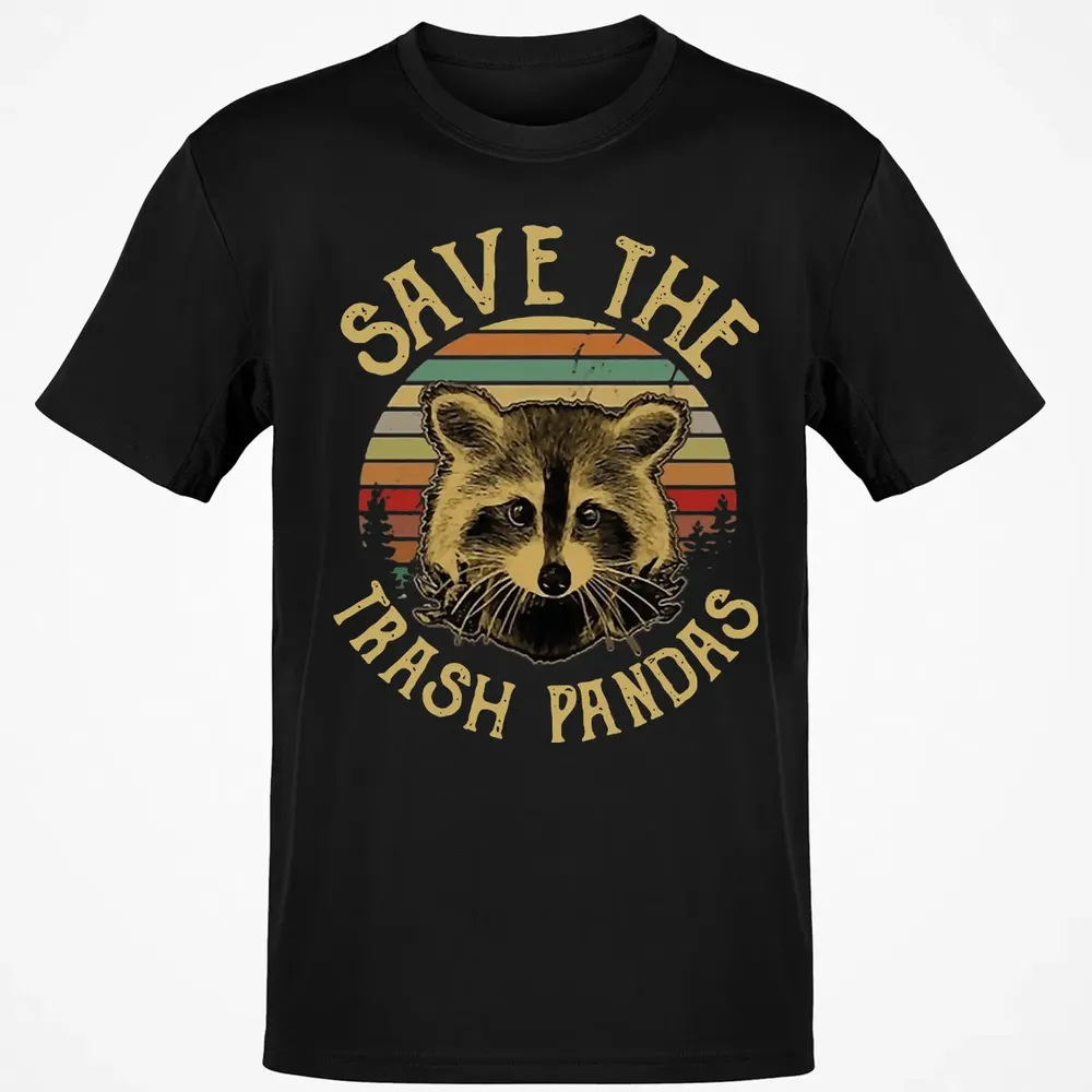 Save The Trash Pandas Classic Unisex T-Shirt - 2