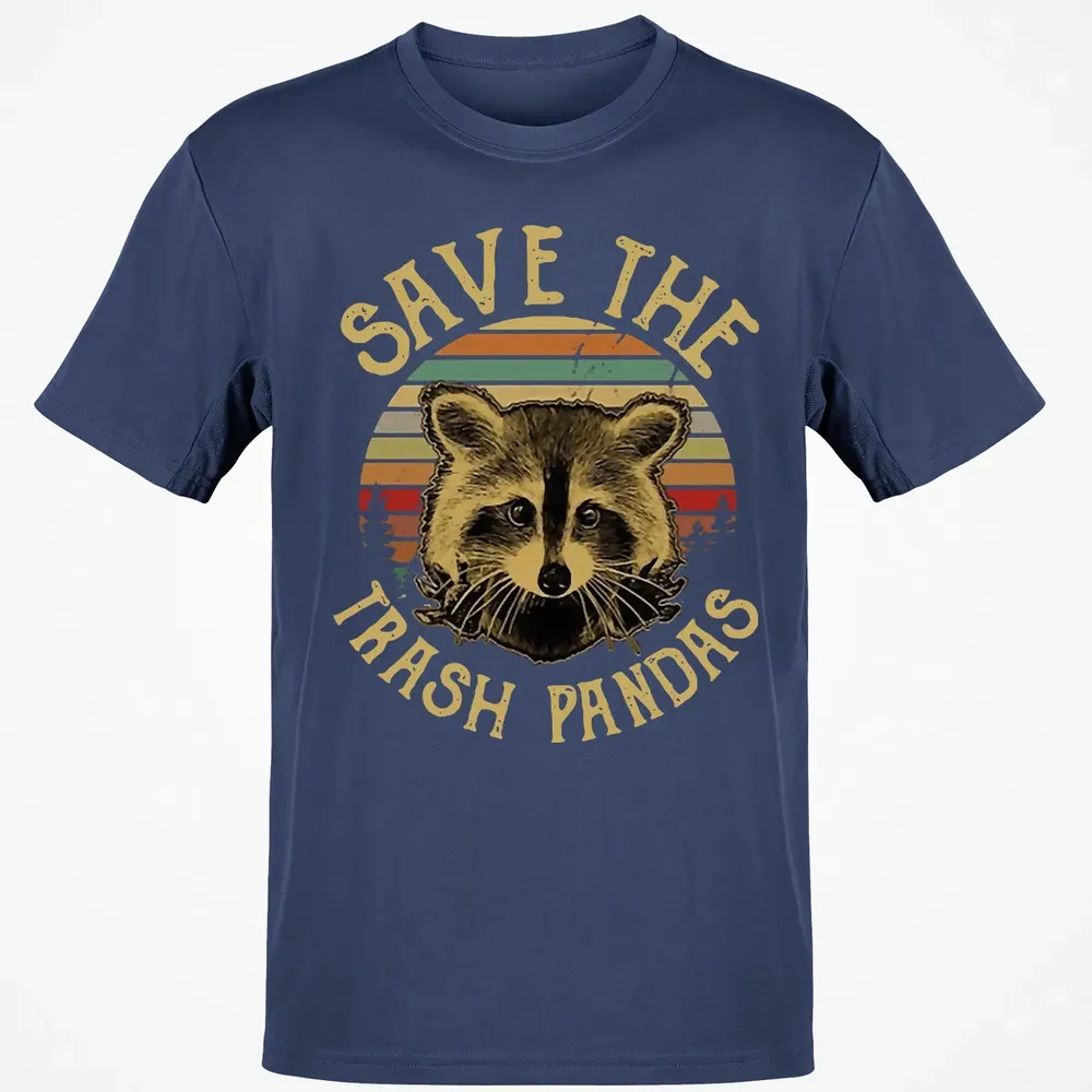 Save The Trash Pandas Classic Unisex T-Shirt - 8