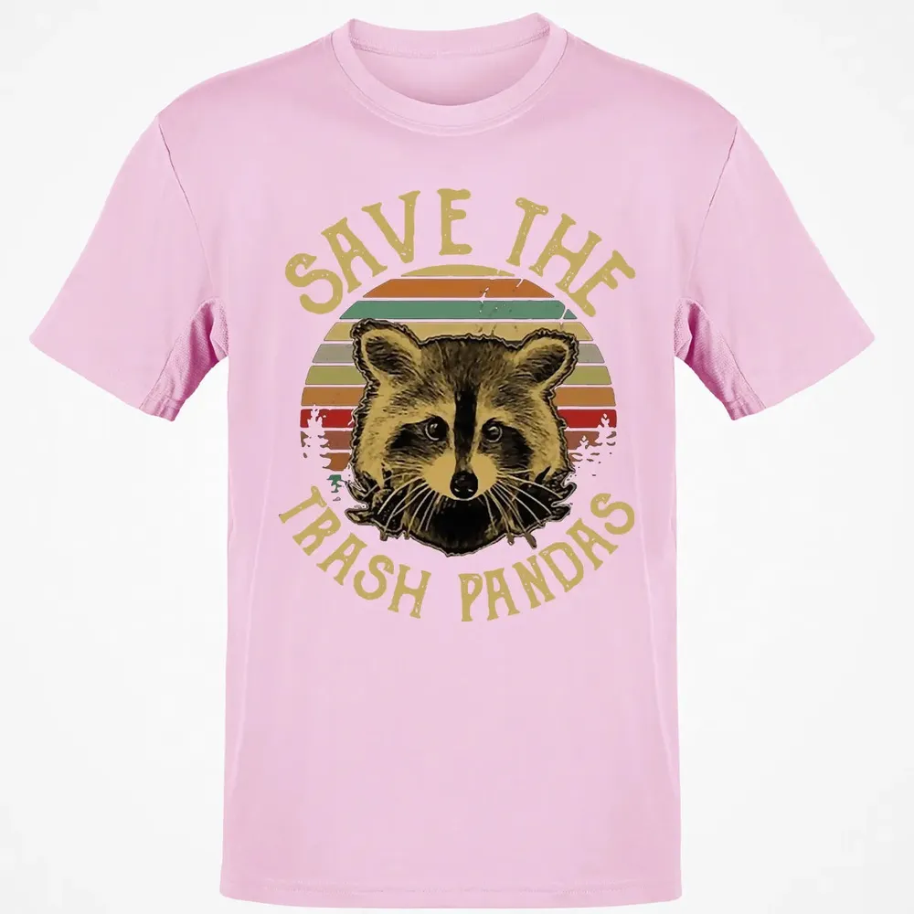 Save The Trash Pandas Classic Unisex T-Shirt - 6