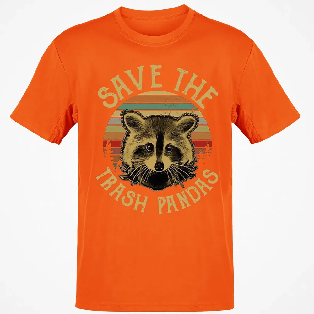 Save The Trash Pandas Classic Unisex T-Shirt - 9