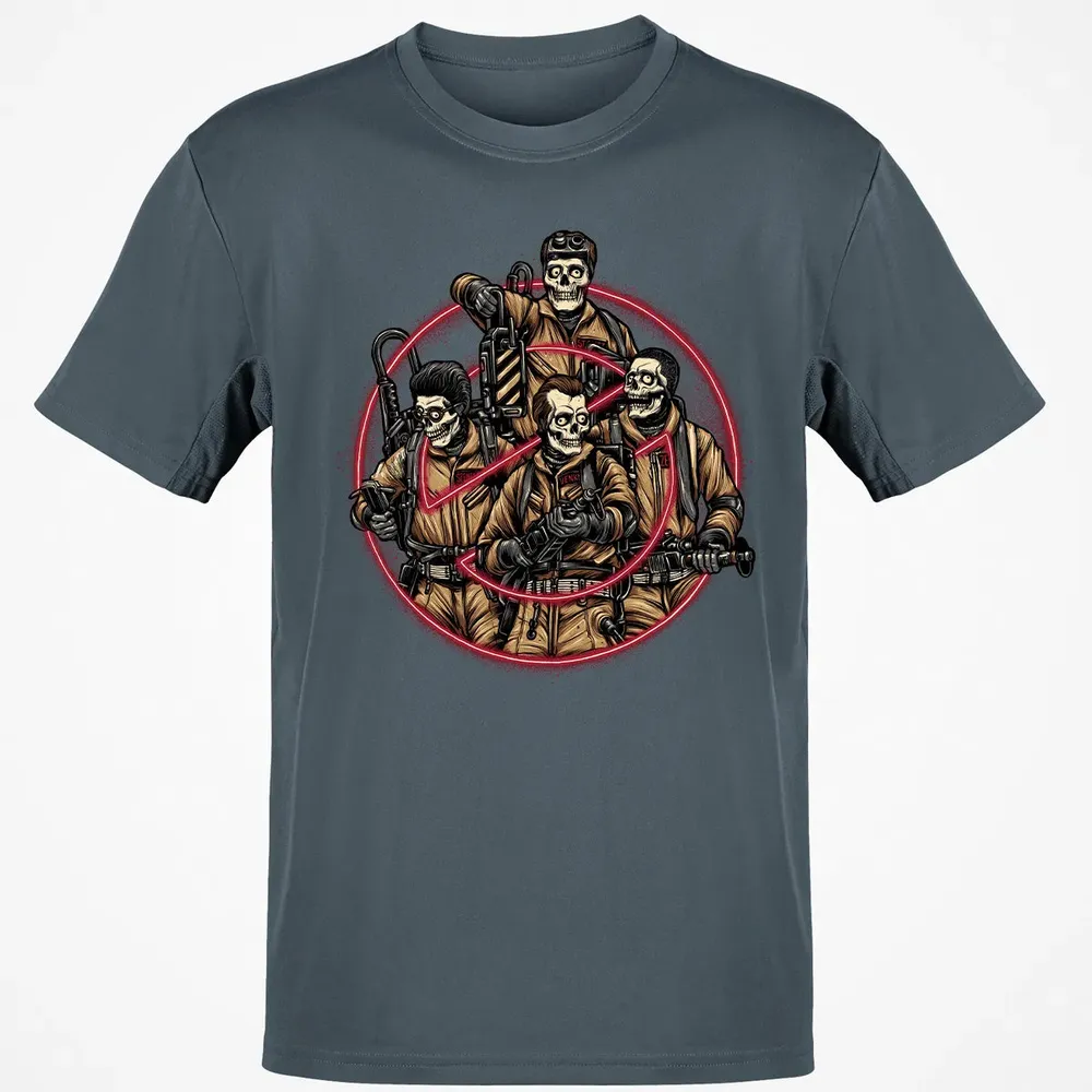 Skull Ghostbusters Classic Unisex T-Shirt - 4