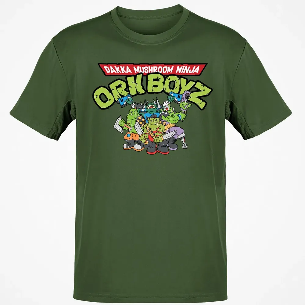 Dakka Mushroom Ninja Orkboyz Classic Unisex T-Shirt - 7