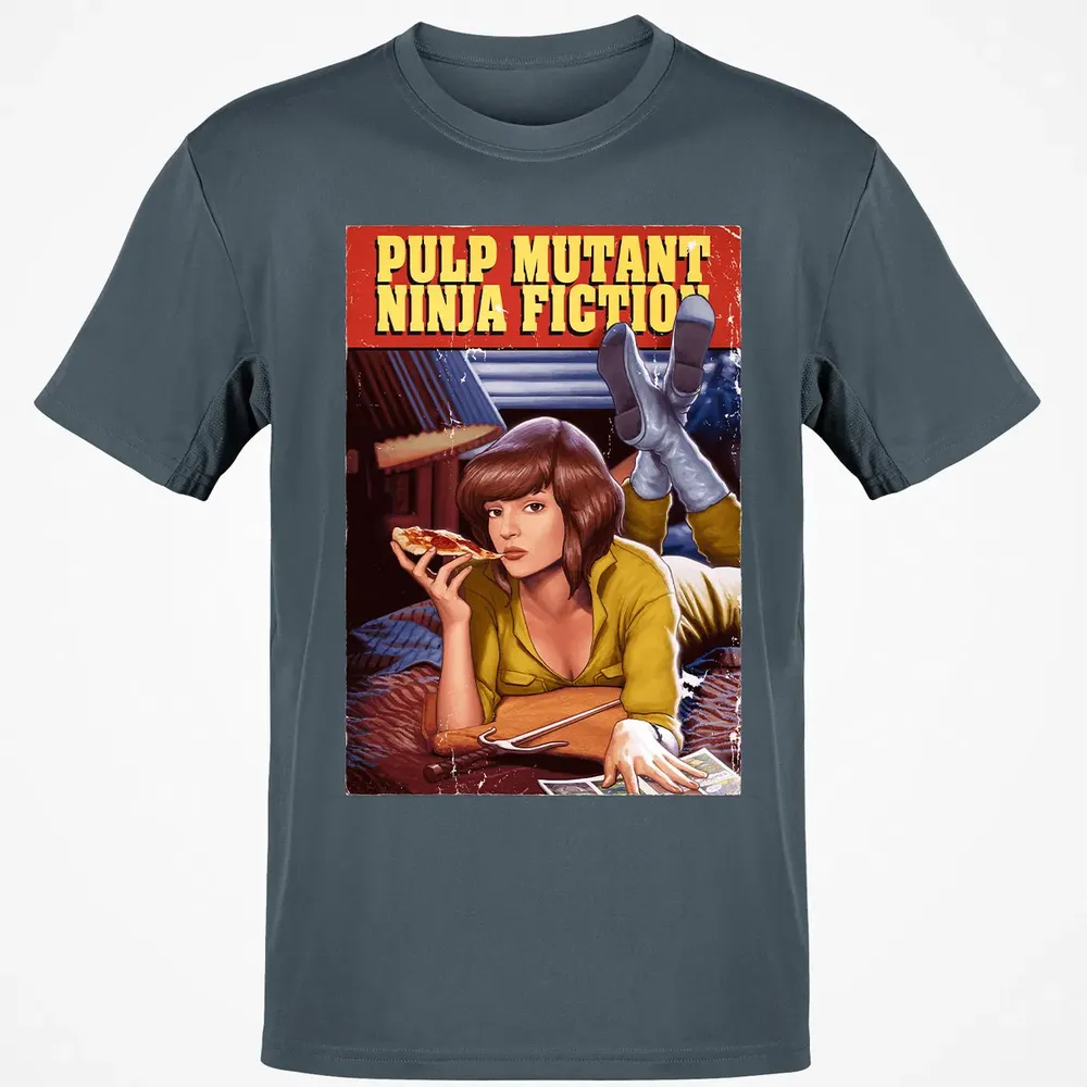 Pulp Mutant Ninja Fiction Classic Unisex T-Shirt - 4