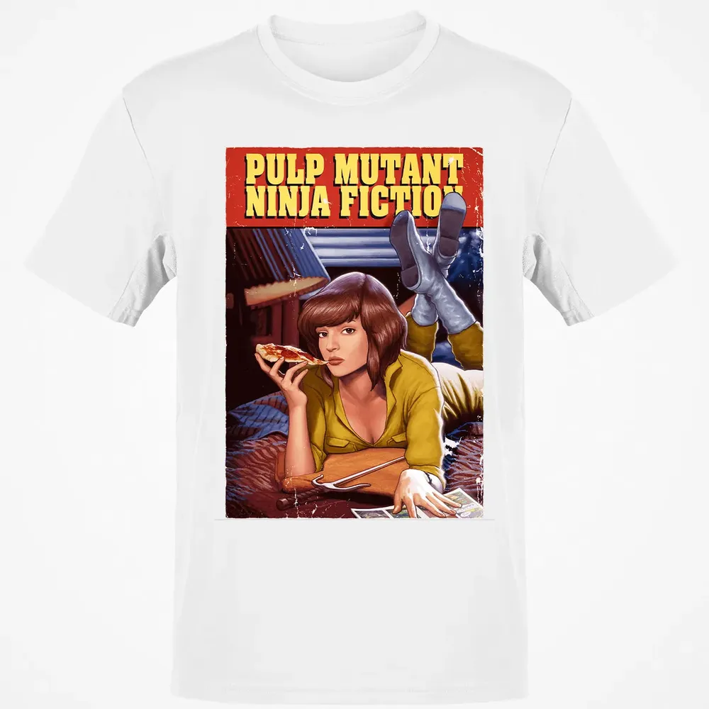 Pulp Mutant Ninja Fiction Classic Unisex T-Shirt - 13