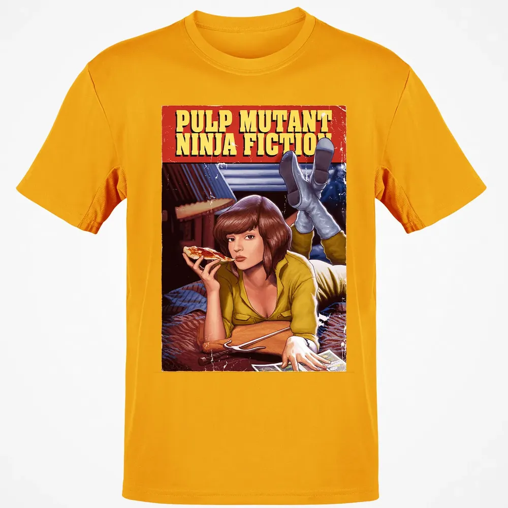 Pulp Mutant Ninja Fiction Classic Unisex T-Shirt - 5