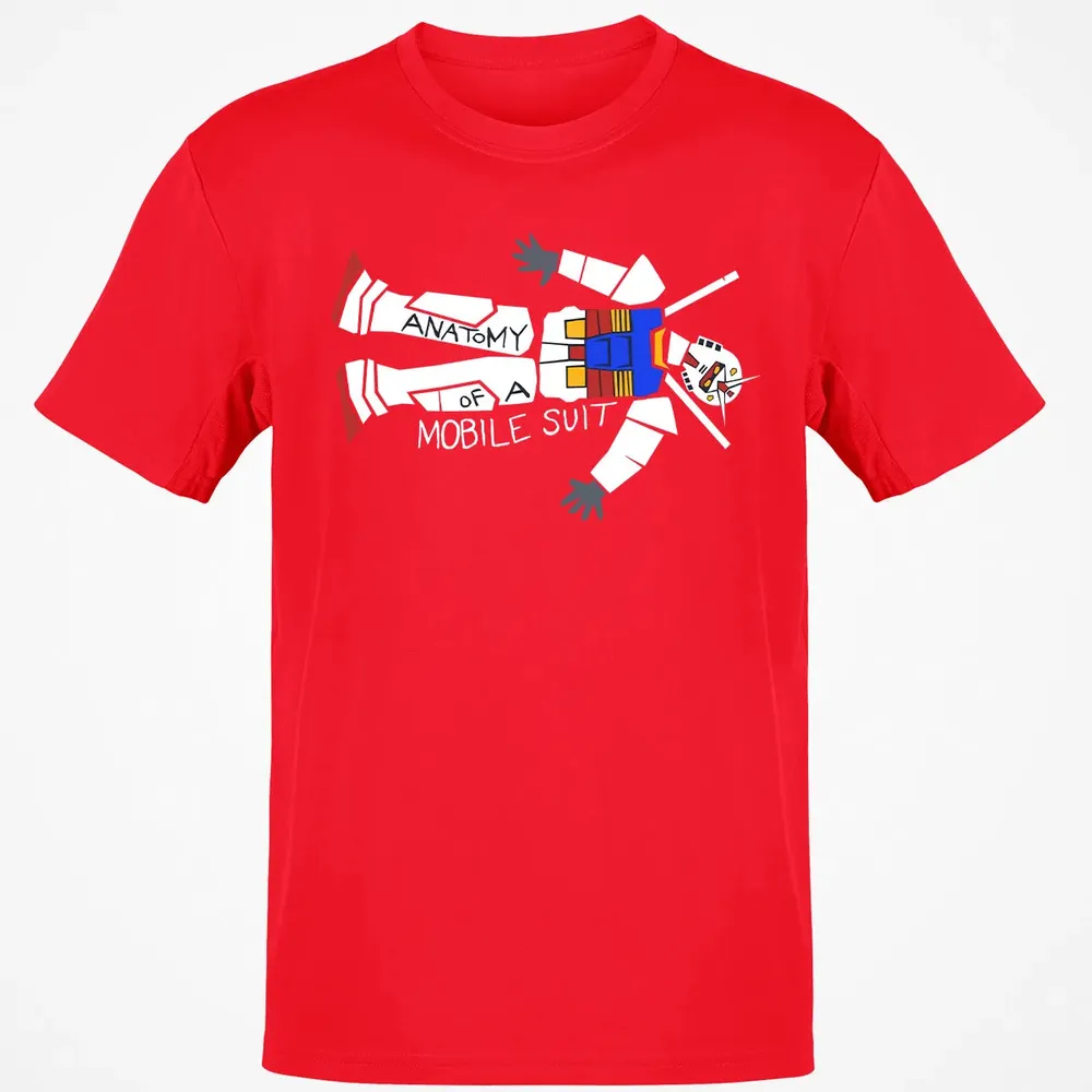 Mobile Suit Anatomy Classic Unisex T-Shirt - 11
