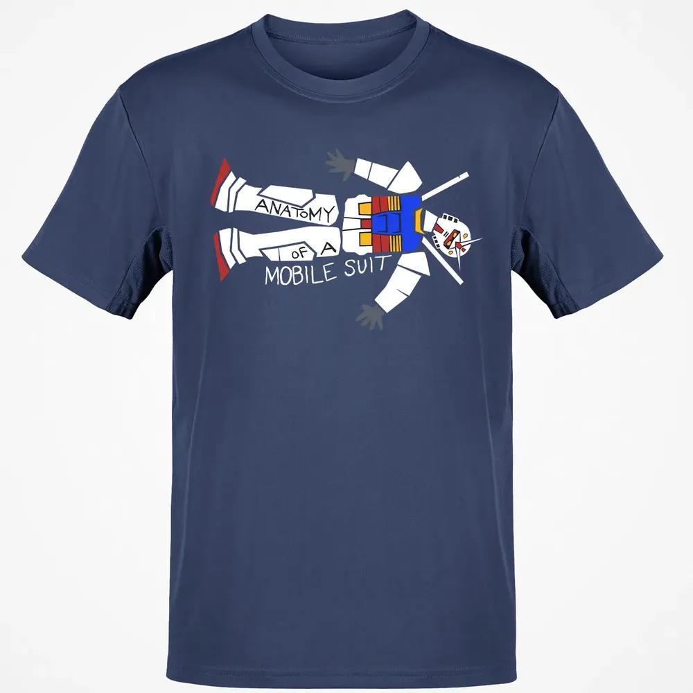 Mobile Suit Anatomy Classic Unisex T-Shirt - 8