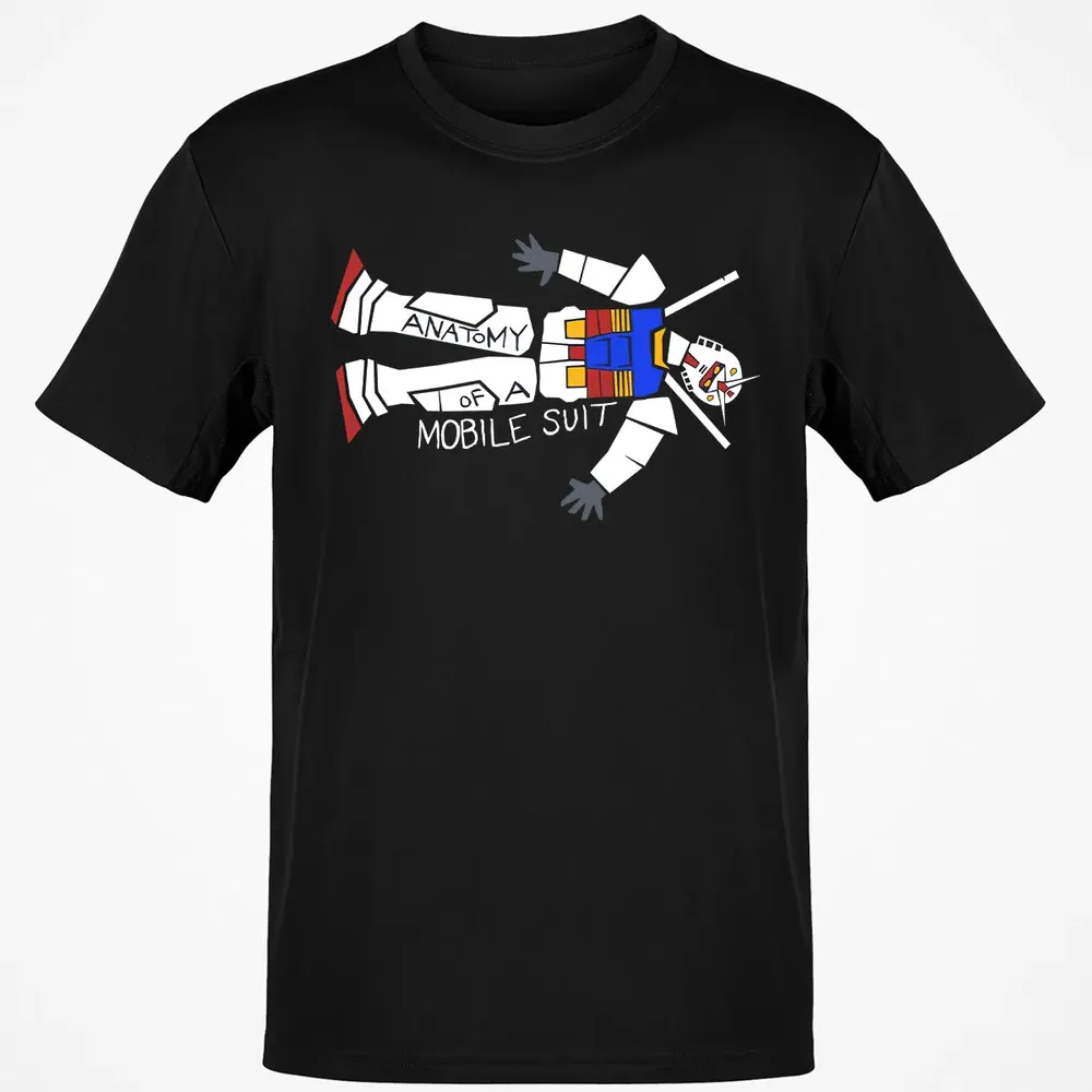 Mobile Suit Anatomy Classic Unisex T-Shirt - 2