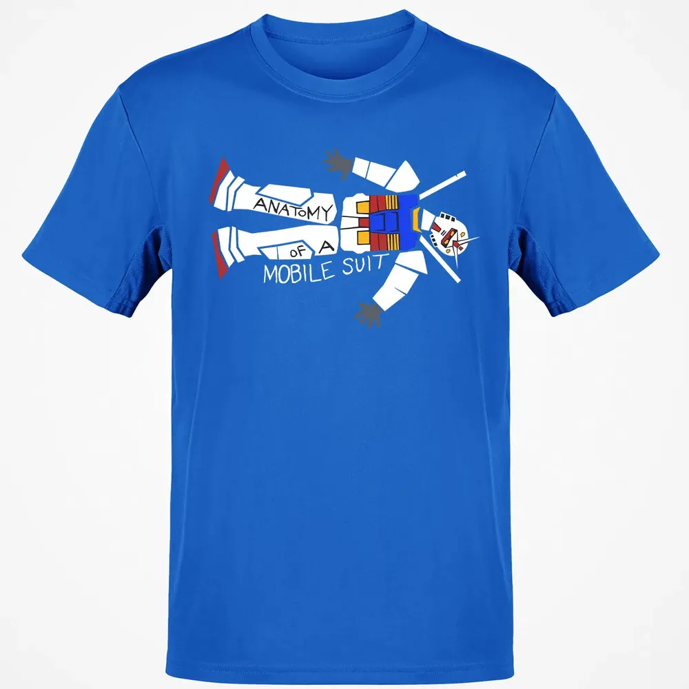 Mobile Suit Anatomy Classic Unisex T-Shirt - 12