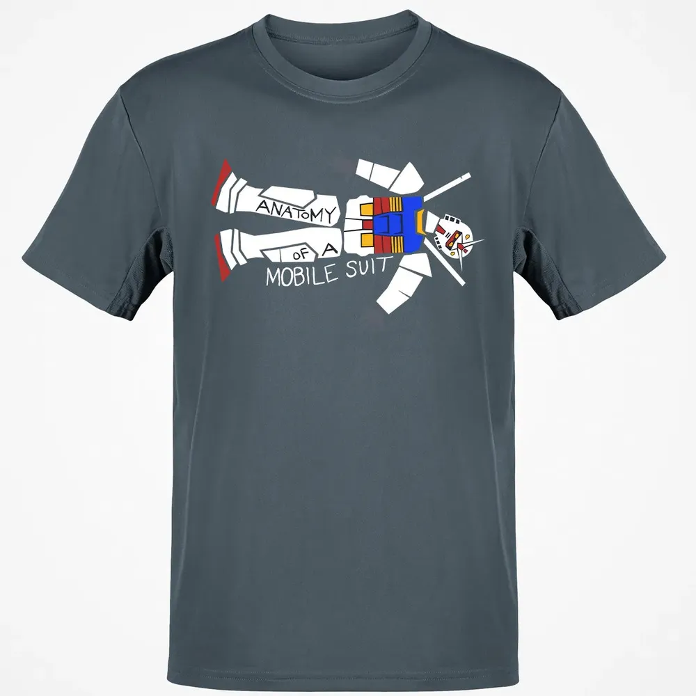 Mobile Suit Anatomy Classic Unisex T-Shirt - 4