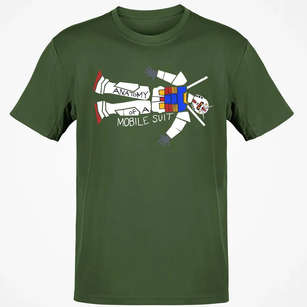 Mobile Suit Anatomy Classic Unisex T-Shirt - 7