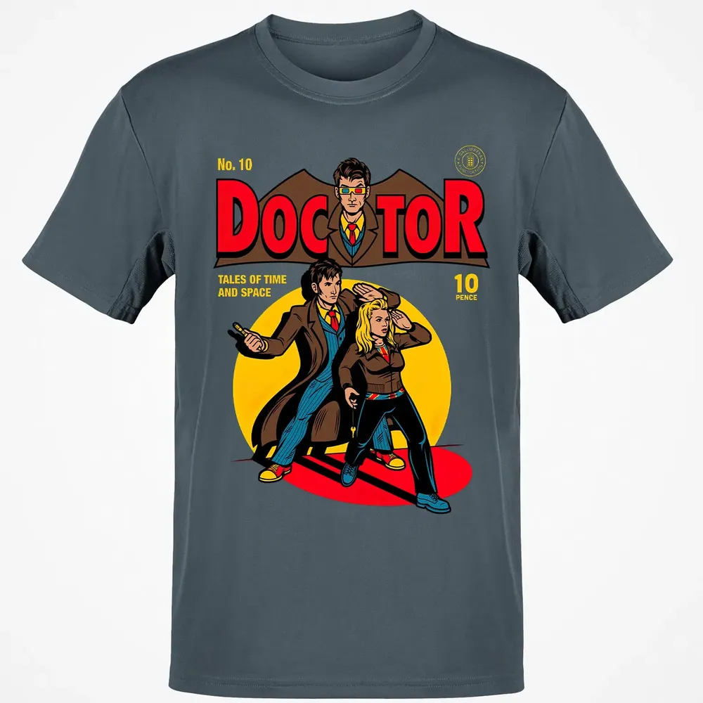 Doctor Comic Classic Unisex T-Shirt - 4